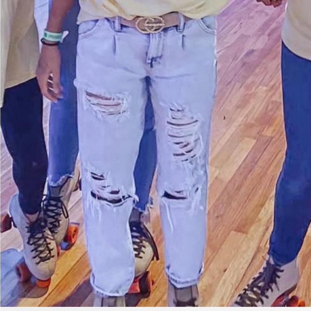 High Rise Baggy Mom Jeans